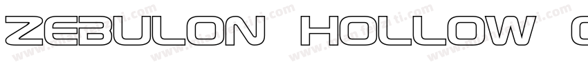 Zebulon Hollow Conde字体转换